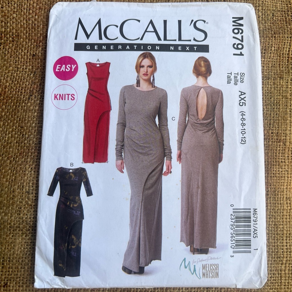 McCalls Dress Sewing Pattern